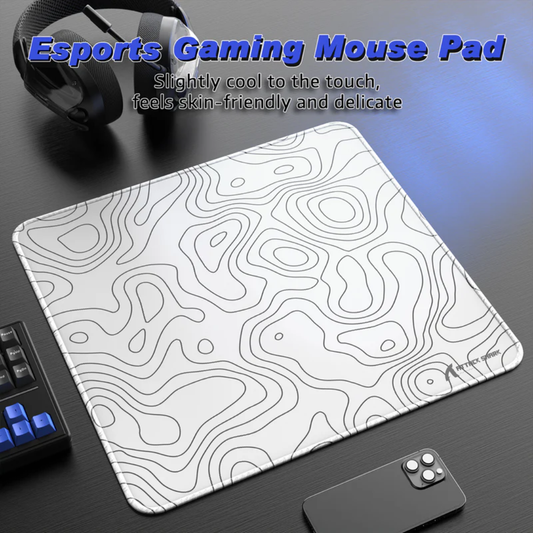 ATTACK SHARK CM02 eSport Gaming Mousepad | White Contour