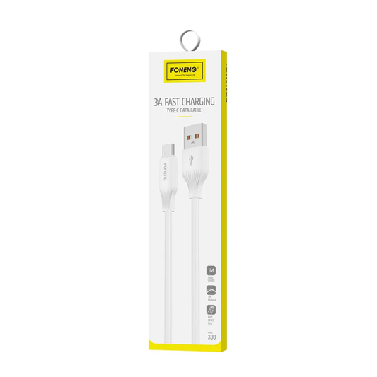 Foneng X88 USB-A to USB-C 1M Cable (3A)