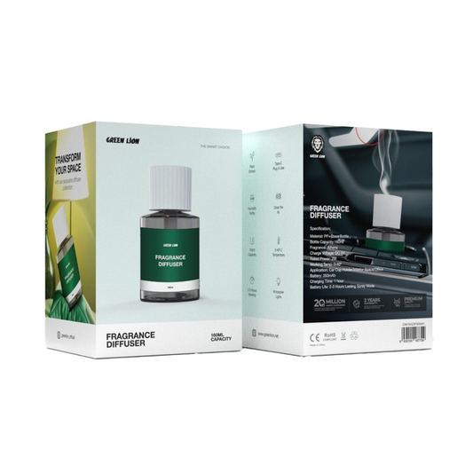 Green Lion Fragrance Diffuser | White