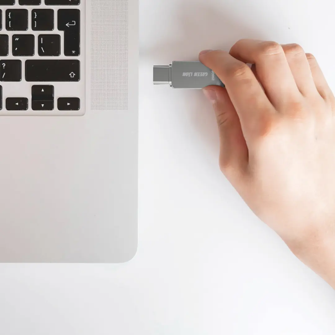 Green Lion 2 in 1 OTG USB-C Flash Drive USB 3.0 - 256GB