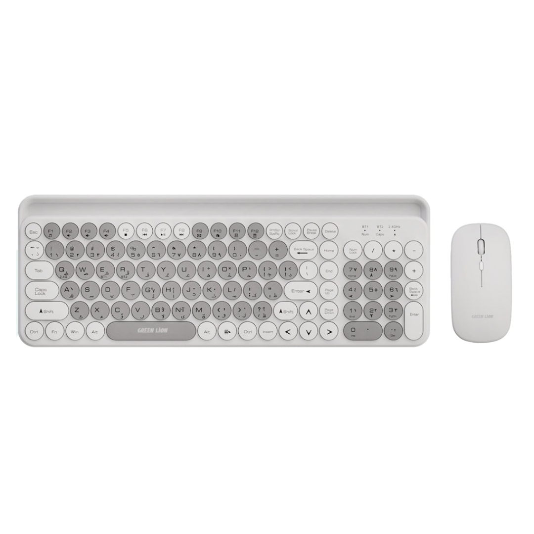 Green Lion Wireless Duo - Mouse + Keyboard | Grey