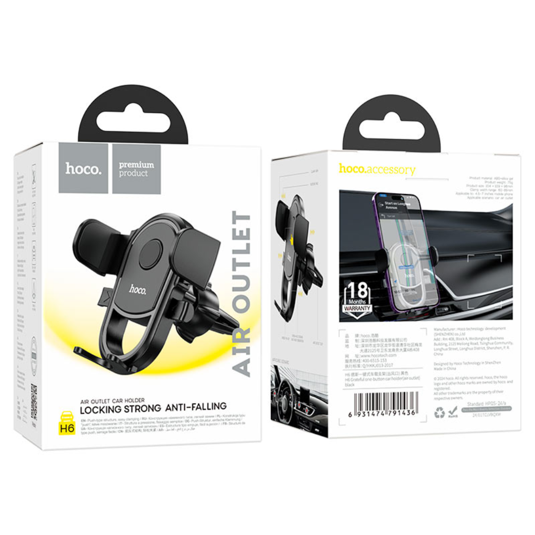 Hoco Car holder “H6 Grateful” for air outlet