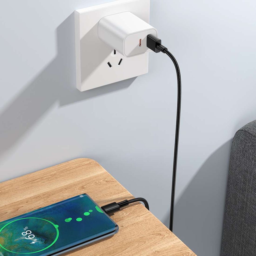 Hoco Data Cable X119 3.0 Nylon Type-C | Black