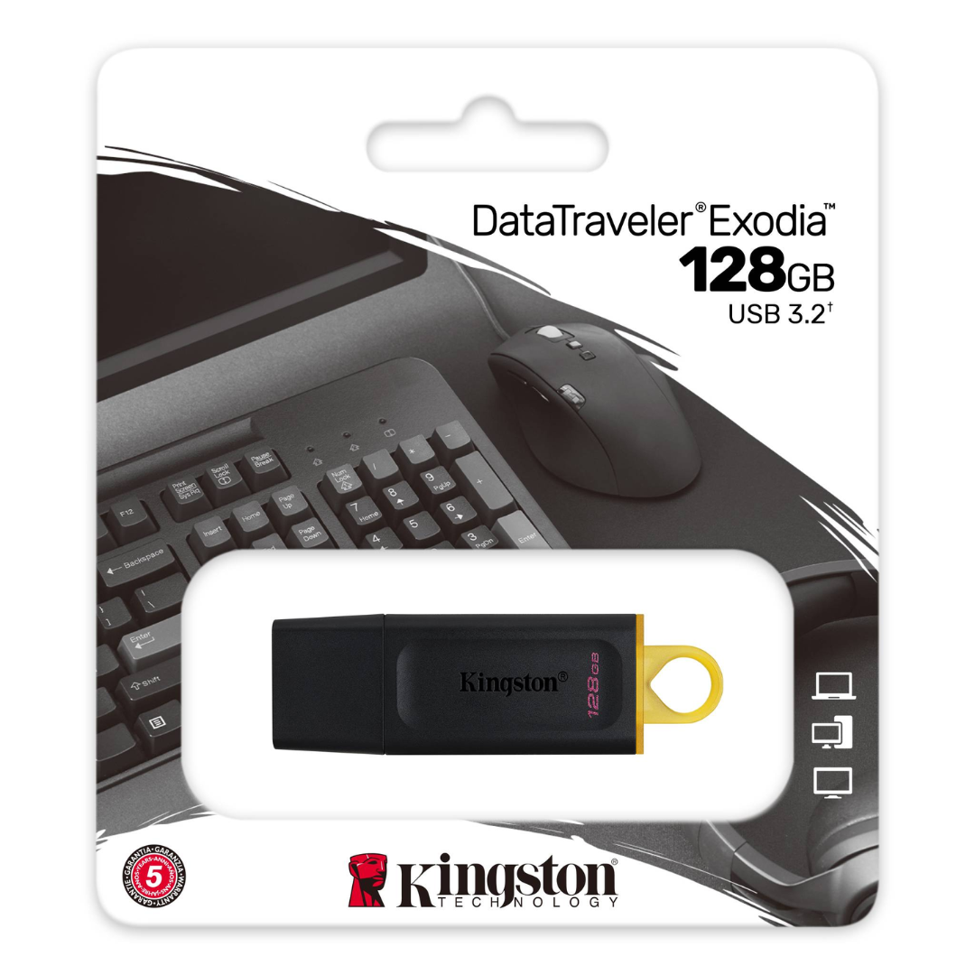 Kingston DataTraveler Exodia USB Flash Drive | 128GB
