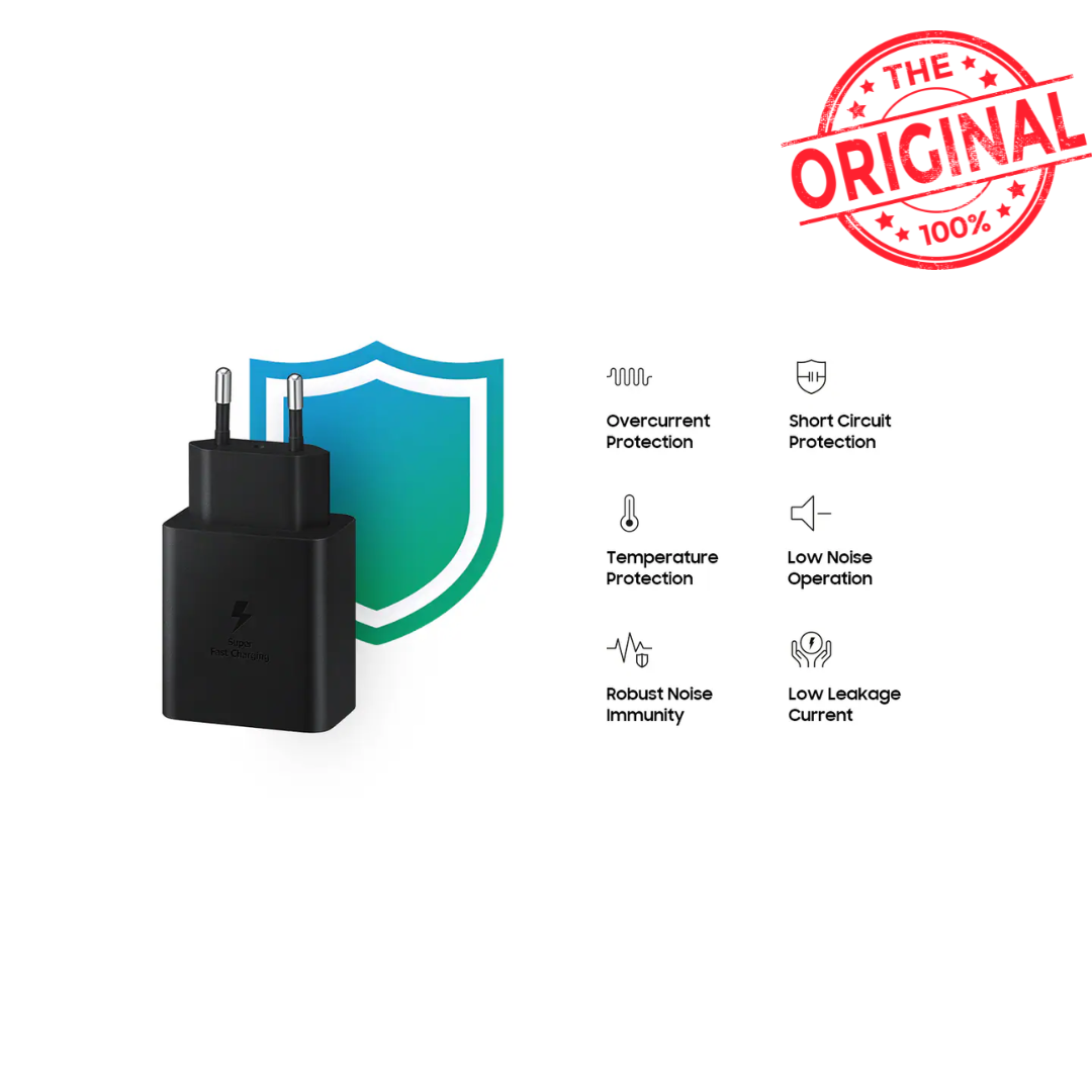 Samsung 45W Power Adapter (Original) | Black