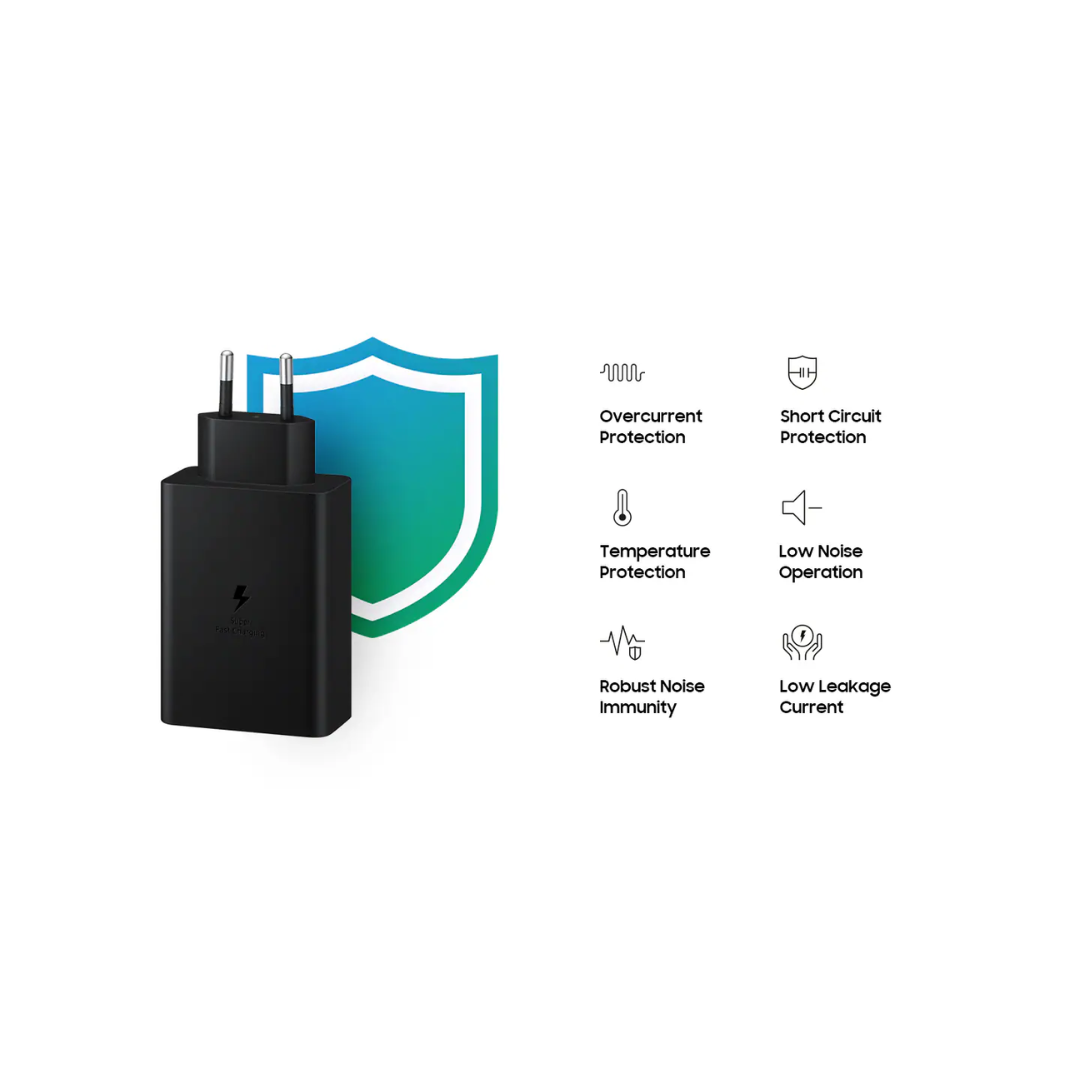 Samsung 65W Power Adapter (Original) | Black