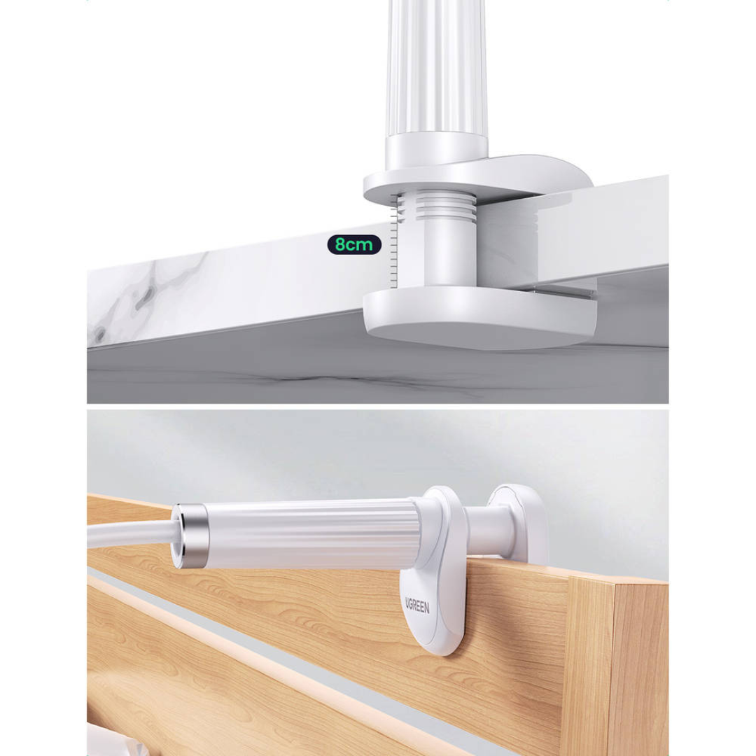 UGREEN LP113 Phone Holder With Flexible Long Arm | White