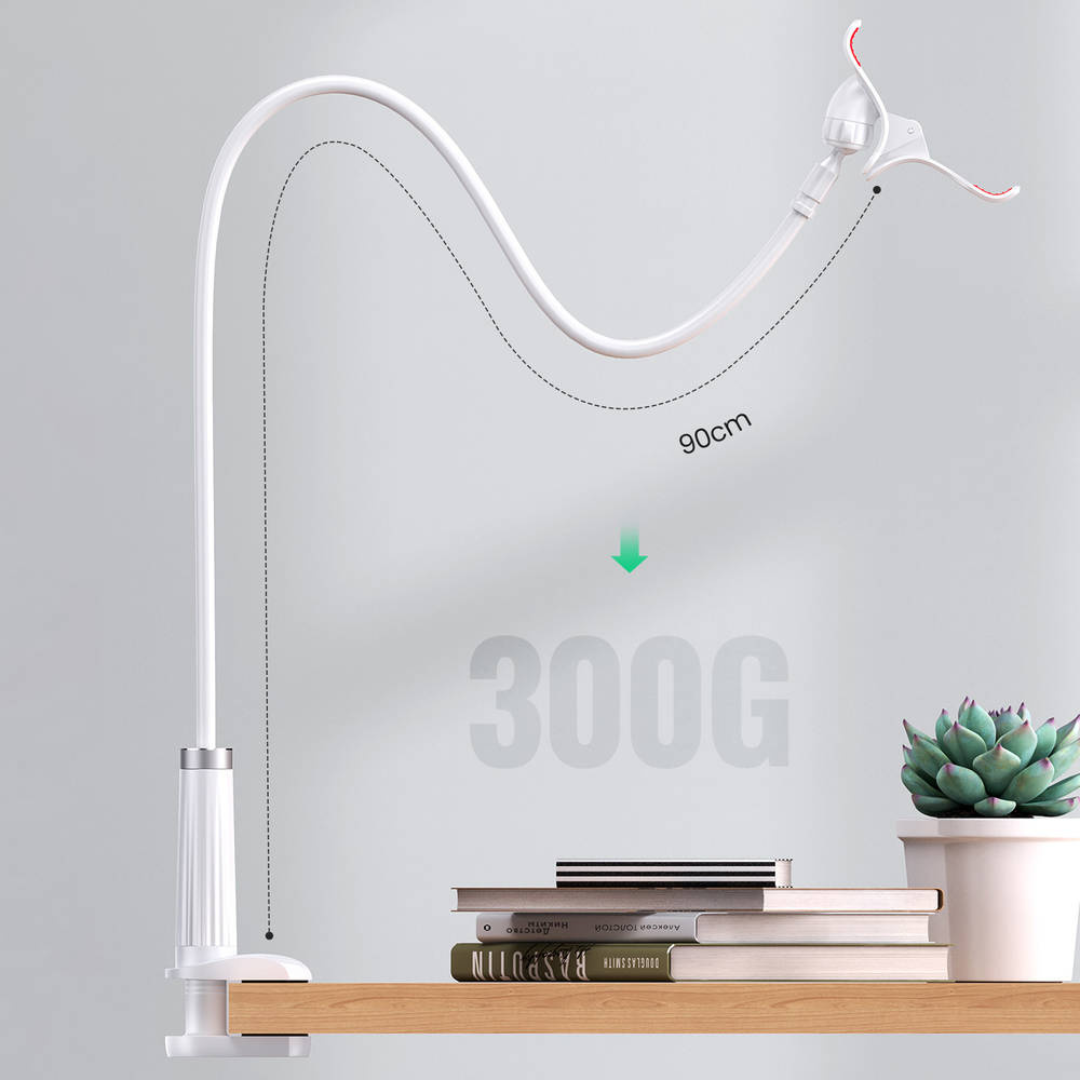UGREEN LP113 Phone Holder With Flexible Long Arm | White