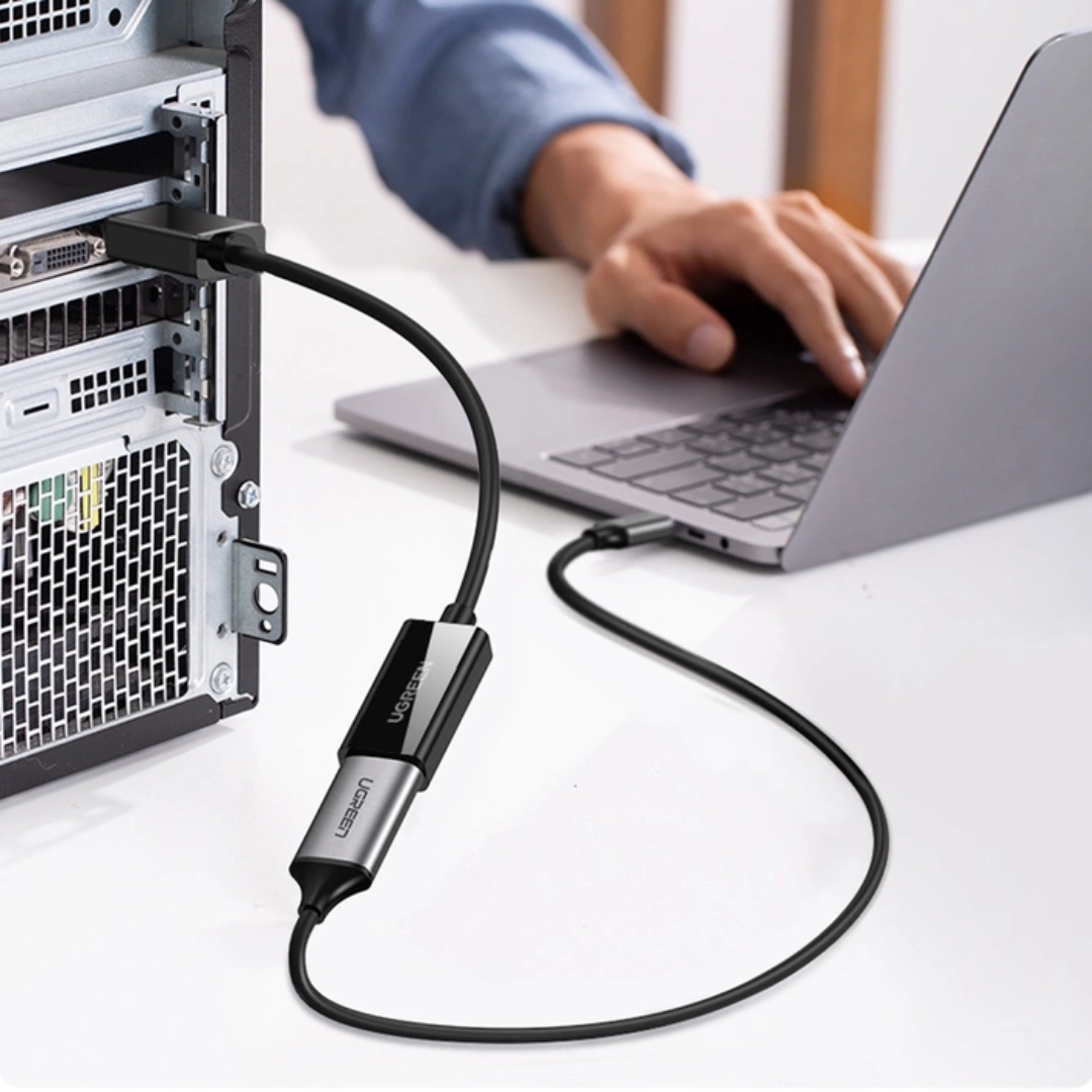 UGREEN Cable From DisplayPort (Male) to HDMI (Female) 4K 30Hz