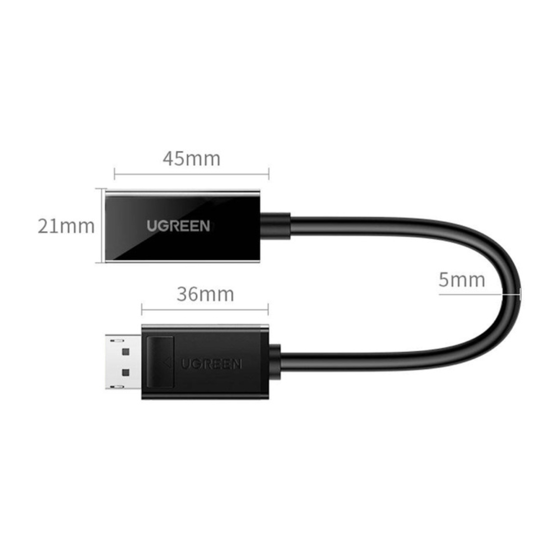 UGREEN Cable From DisplayPort (Male) to HDMI (Female) 4K 30Hz