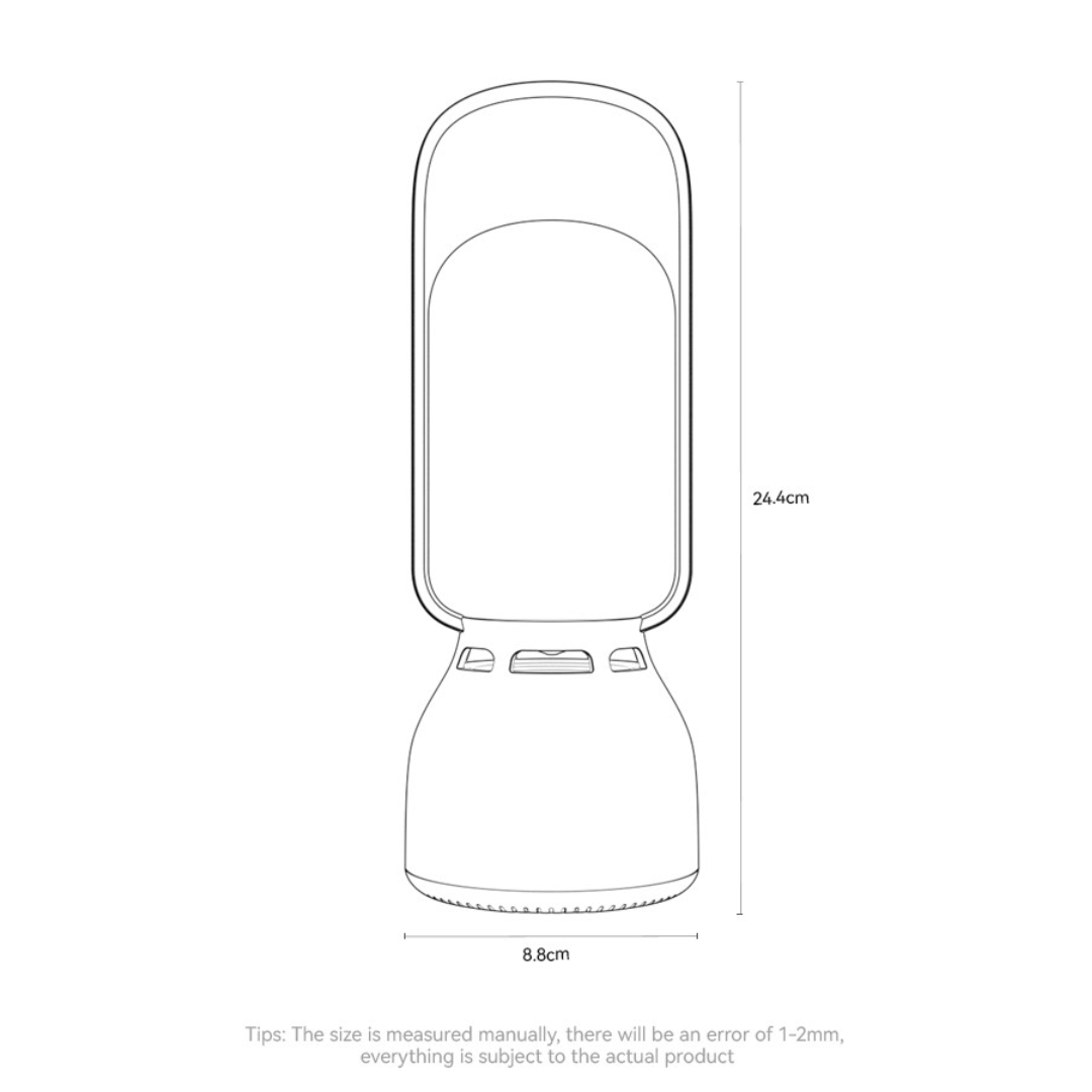 Yesido YSW26 BT Connection 11 Kinds Of Light With 2400mAh Big Battery Outdoor LED Light Wireless Speaker