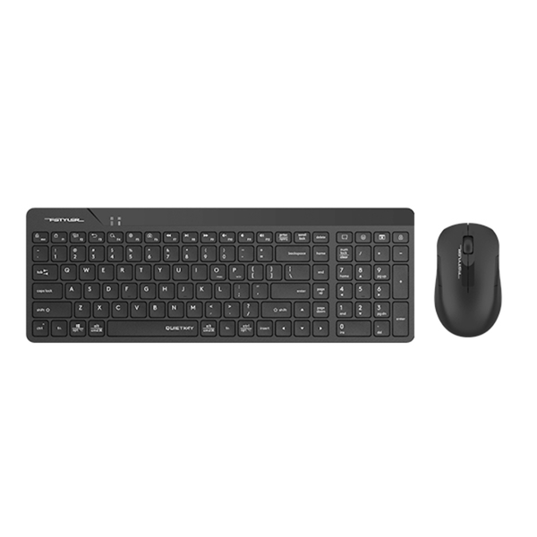 A4Tech FG2300 Air2.4G Wireless Combo Desktop | En./Ar. | Black