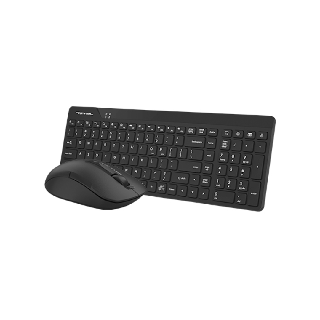 A4Tech FG2300 Air2.4G Wireless Combo Desktop | En./Ar. | Black