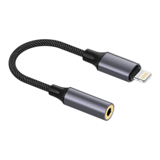 Foneng BM30 Metal Audio Cable (Female 3.5mm to Lightning)