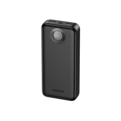 Foneng PX102 20000mAh Power Bank (22.5W & 3 Outputs) | Black