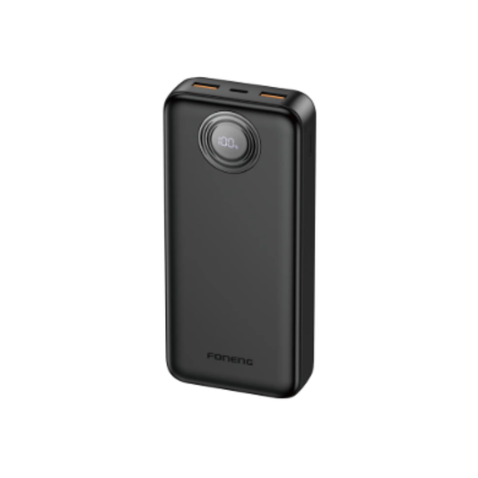 Foneng PX102 20000mAh Power Bank (22.5W & 3 Outputs) | Black