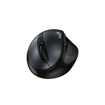 Genius Wireless Vertical Ergonomic Silent Mouse - Ergo 8300S | Iron Grey