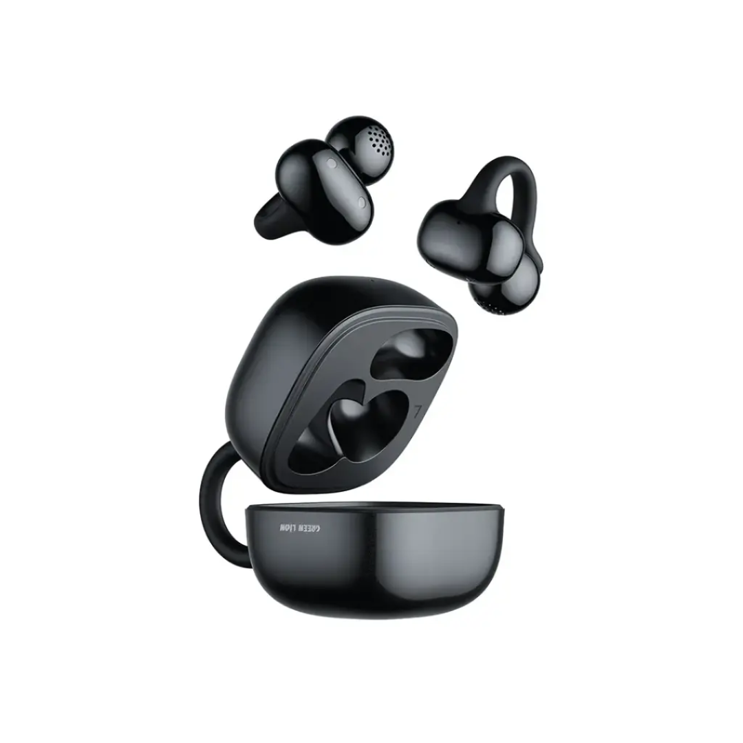Green Lion Cambridge Wireless Earbuds | Black