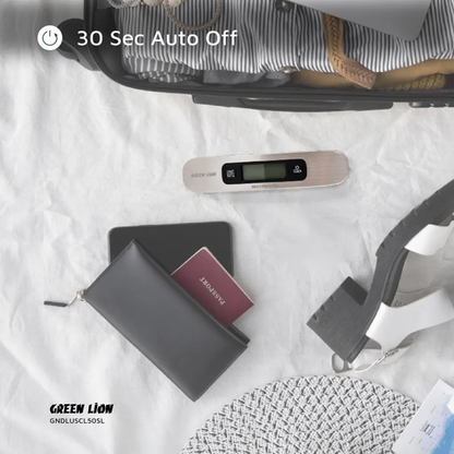 Green Lion Digital Luggage Scale - Silver