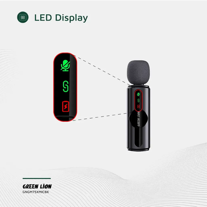Green Lion GM-75X Microphone 3-Level Noise Cancellation