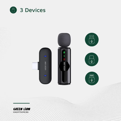 Green Lion GM-75X Microphone 3-Level Noise Cancellation