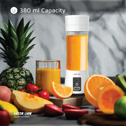 Green Lion Juice Mate Portable Juicer 380mL | White