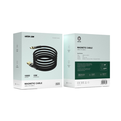 Green Lion Magnetic Cable USB-A to USB-C
