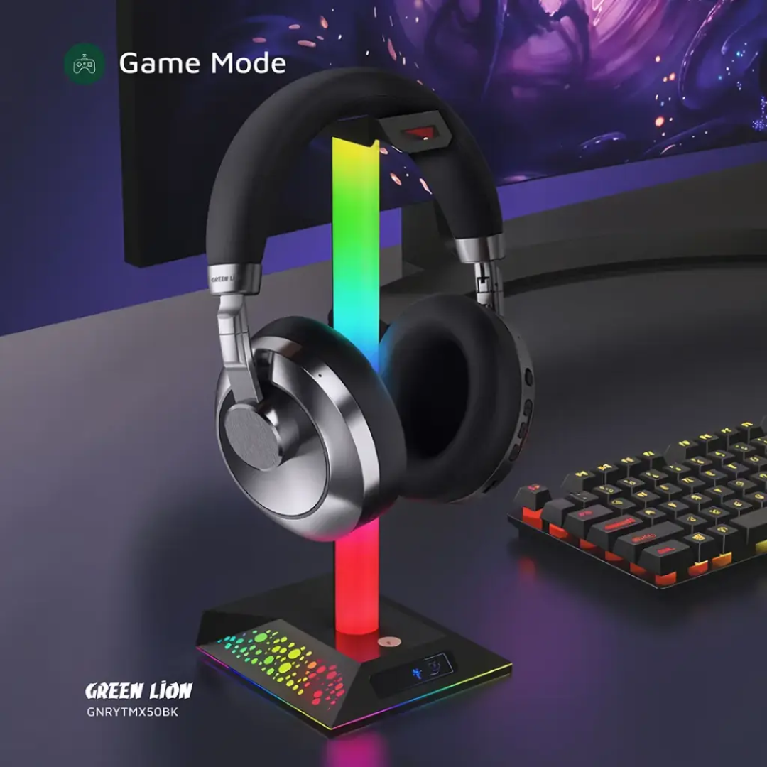 Green Lion Rhythm X50 ANC Wireless Headphone | Black