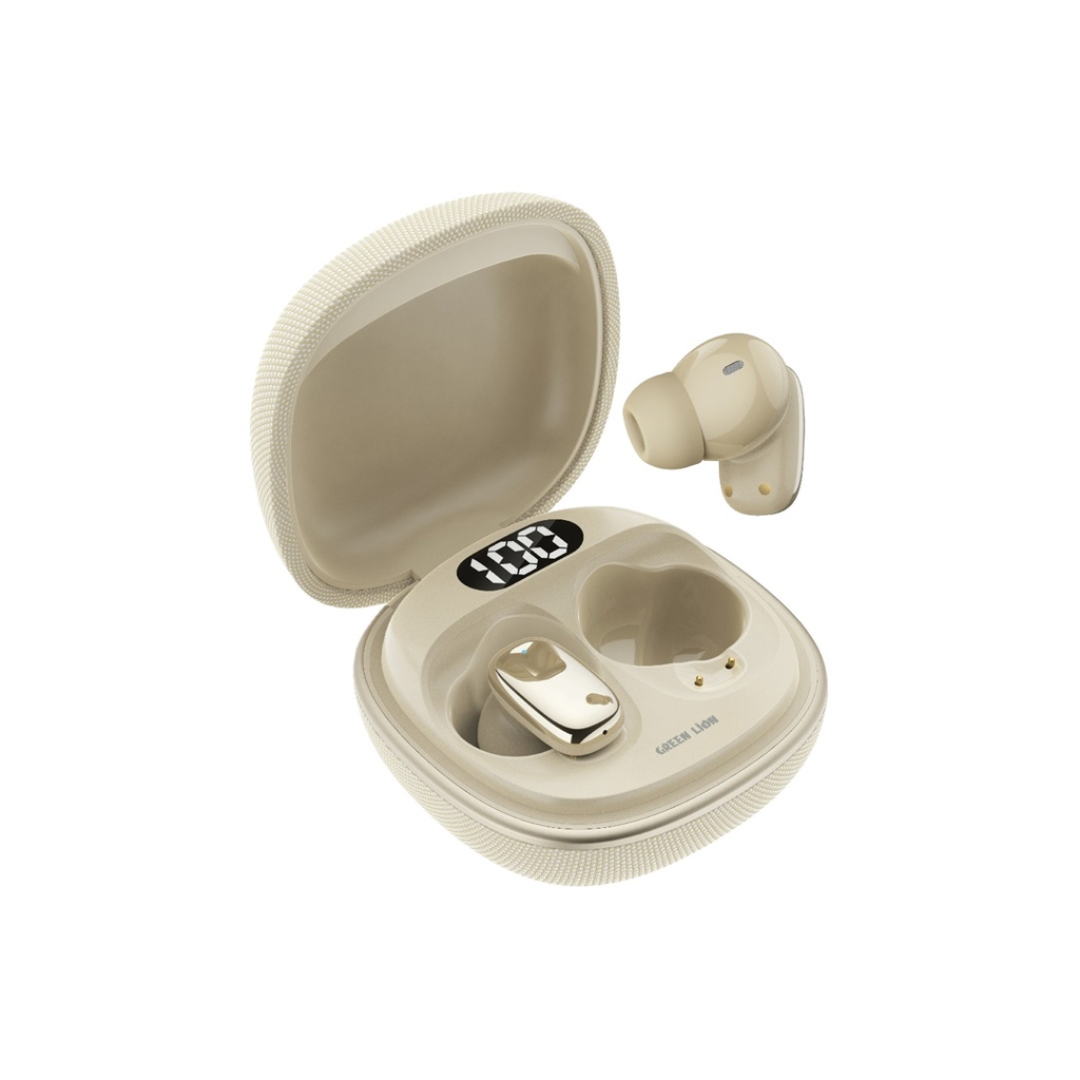 Green Lion Siena True Wireless Earbuds | Beige