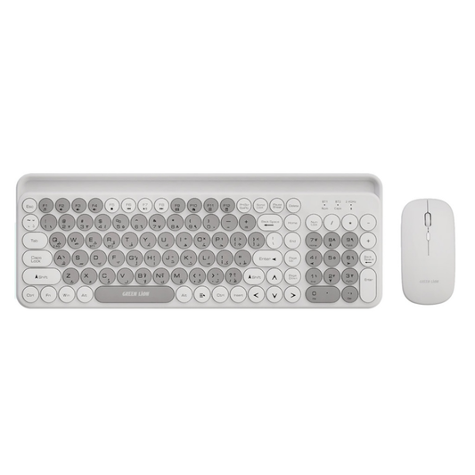 Green Lion Wireless Duo - Mouse + Keyboard | Grey