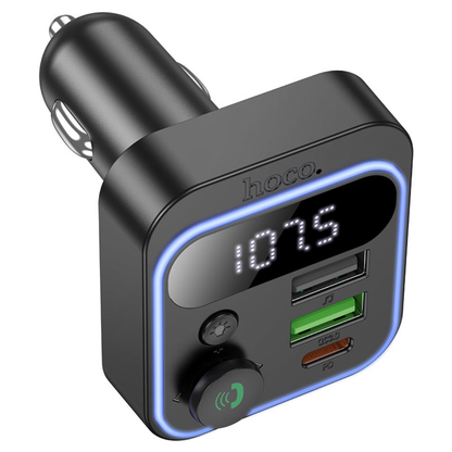 Hoco Car charger “E85 Tiger” PD20W QC3.0 with wireless FM transmitter