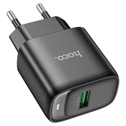 Hoco Wall charger “C140A Smart” QC3.0 EU Single charger | White