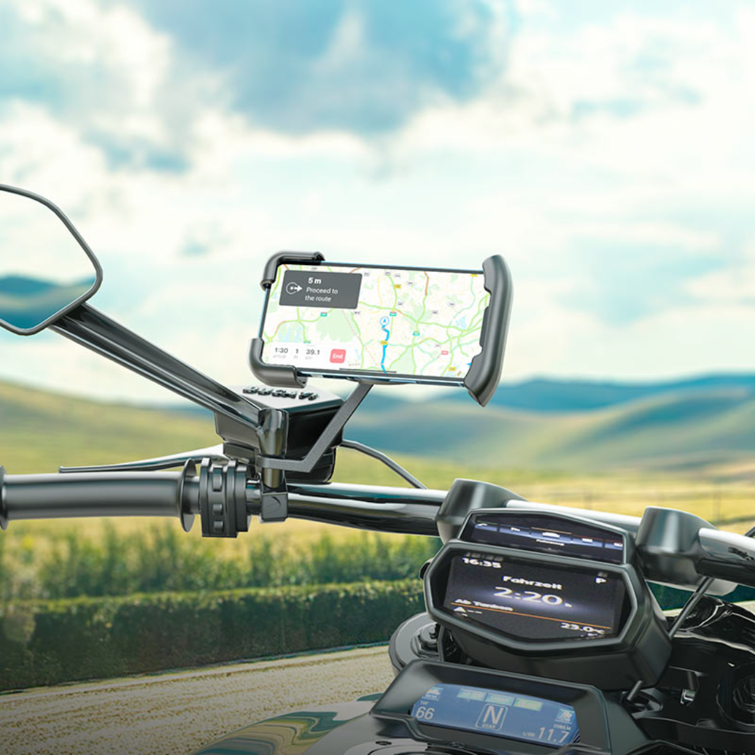 Hoco Motorcycle holder “CA119 Follow” for rearview mirror