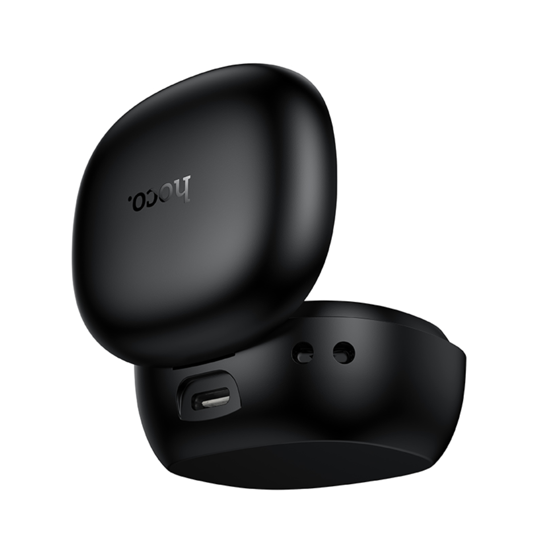 Hoco EQ100 AI Translation Earbuds with Phone Stand | Black
