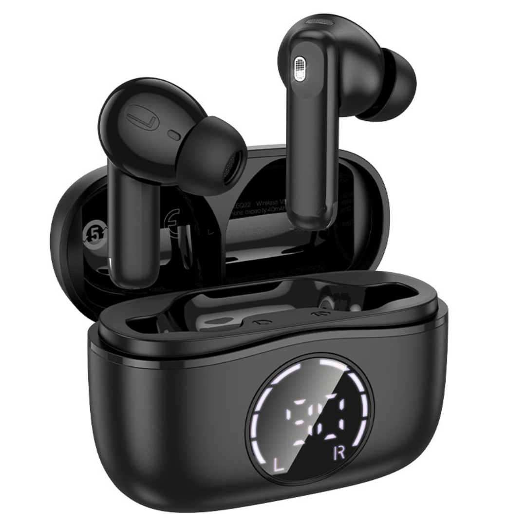 Hoco TWS headset “EQ22 Singer” ANC + ENC | Black