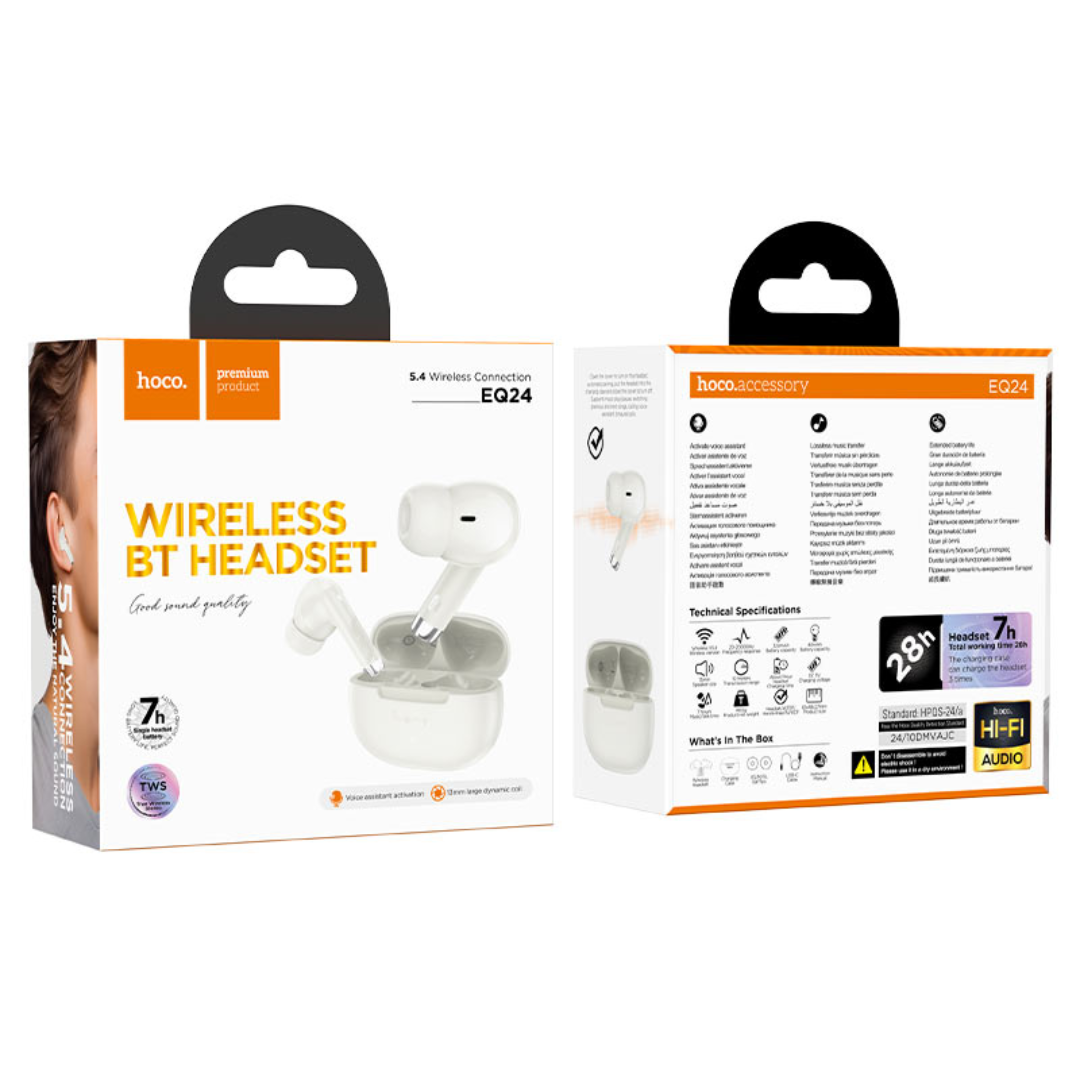 Hoco TWS headset “EQ24 Estrella” | Gold