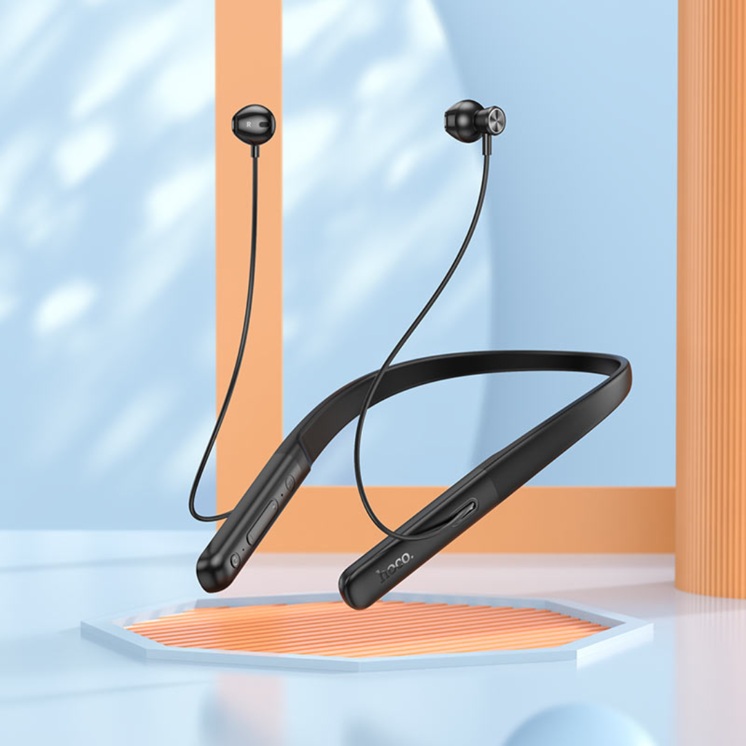 Hoco Wireless earphones “ES73 Dynastic” with mic | Gray