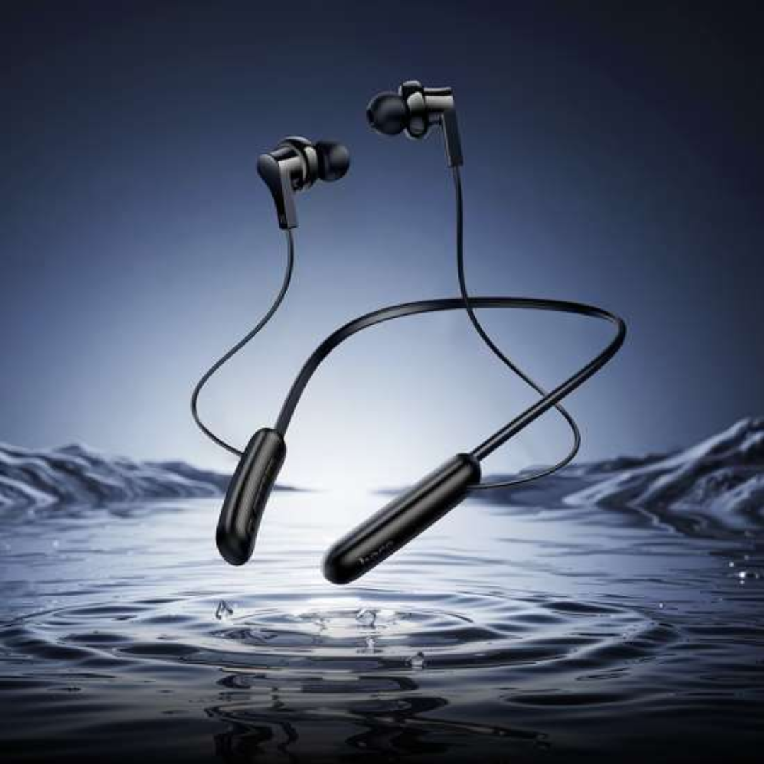 Hoco Wireless Sport ES75 Headphones with Microphone (BT v5.4) | Black