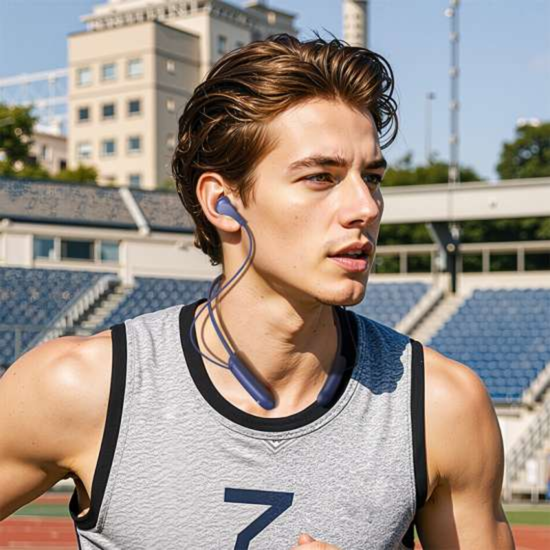 Hoco Wireless Sport ES75 Headphones with Microphone (BT v5.4) | Blue