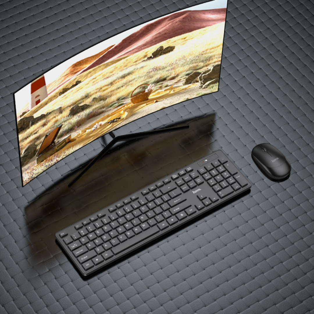 Hoco Keyboard + mouse set “GM17” wireless | EN
