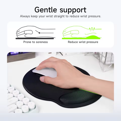 Hoco GM30 Polar Fox Mouse Pad with Gel Wrist Support