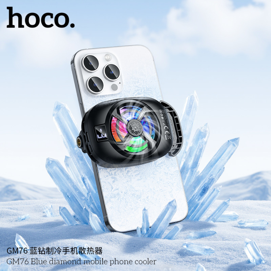 Hoco GM76 Blue Diamond Mobile Phone Cooler