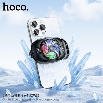 Hoco GM76 Blue Diamond Mobile Phone Cooler