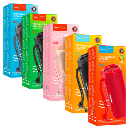 Hoco Wireless speaker “HC16 Vocal” portable loudspeaker | Pink