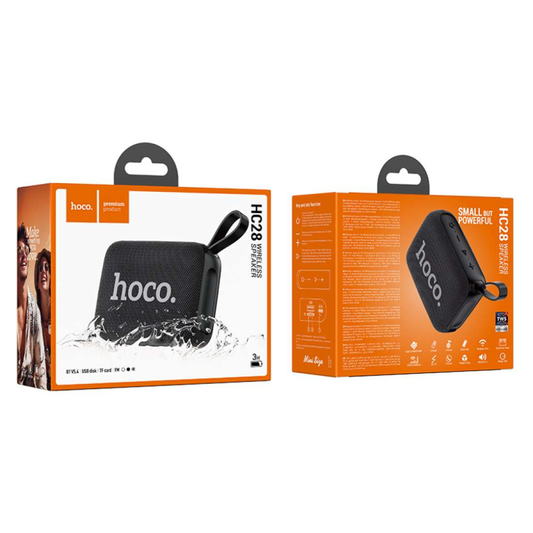 Hoco HC28 Wireless Sports 8W Speaker (Supports TF, USB, AUX) | Black