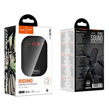 Hoco HC35 Wireless Sports 5W Speaker (Supports TF, USB, AUX) | Black