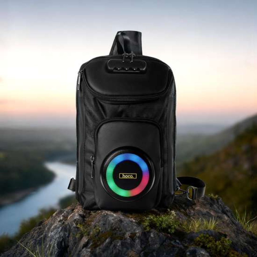 Hoco Premium HC42 Wireless Sports 8W Speaker (Supports TF, USB, AUX) With Nylon Liner