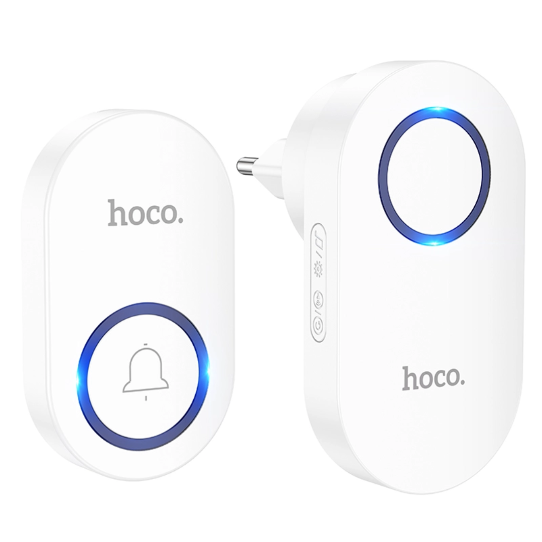 Hoco HI25 Wireless Doorbell | 60 Chimes | 150m Range