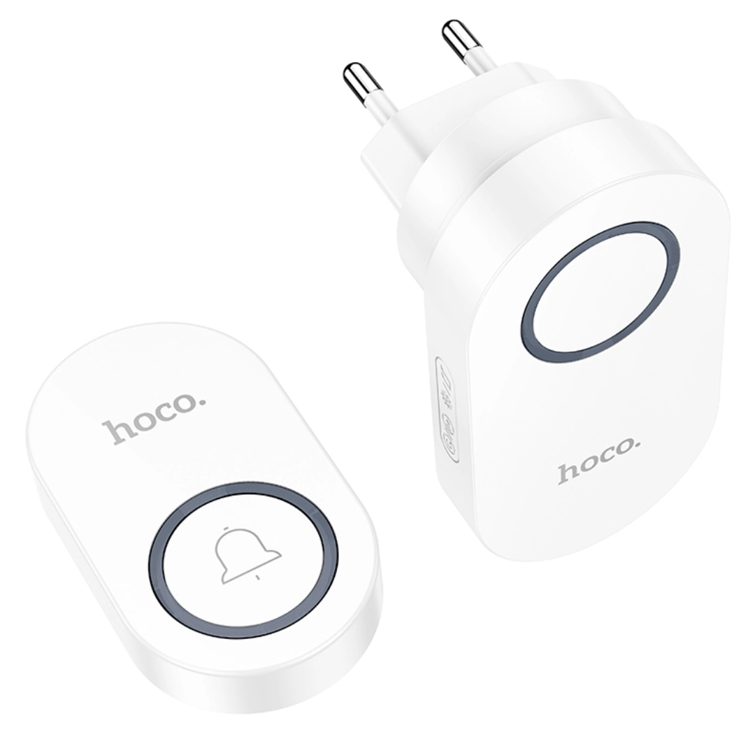 Hoco HI25 Wireless Doorbell | 60 Chimes | 150m Range