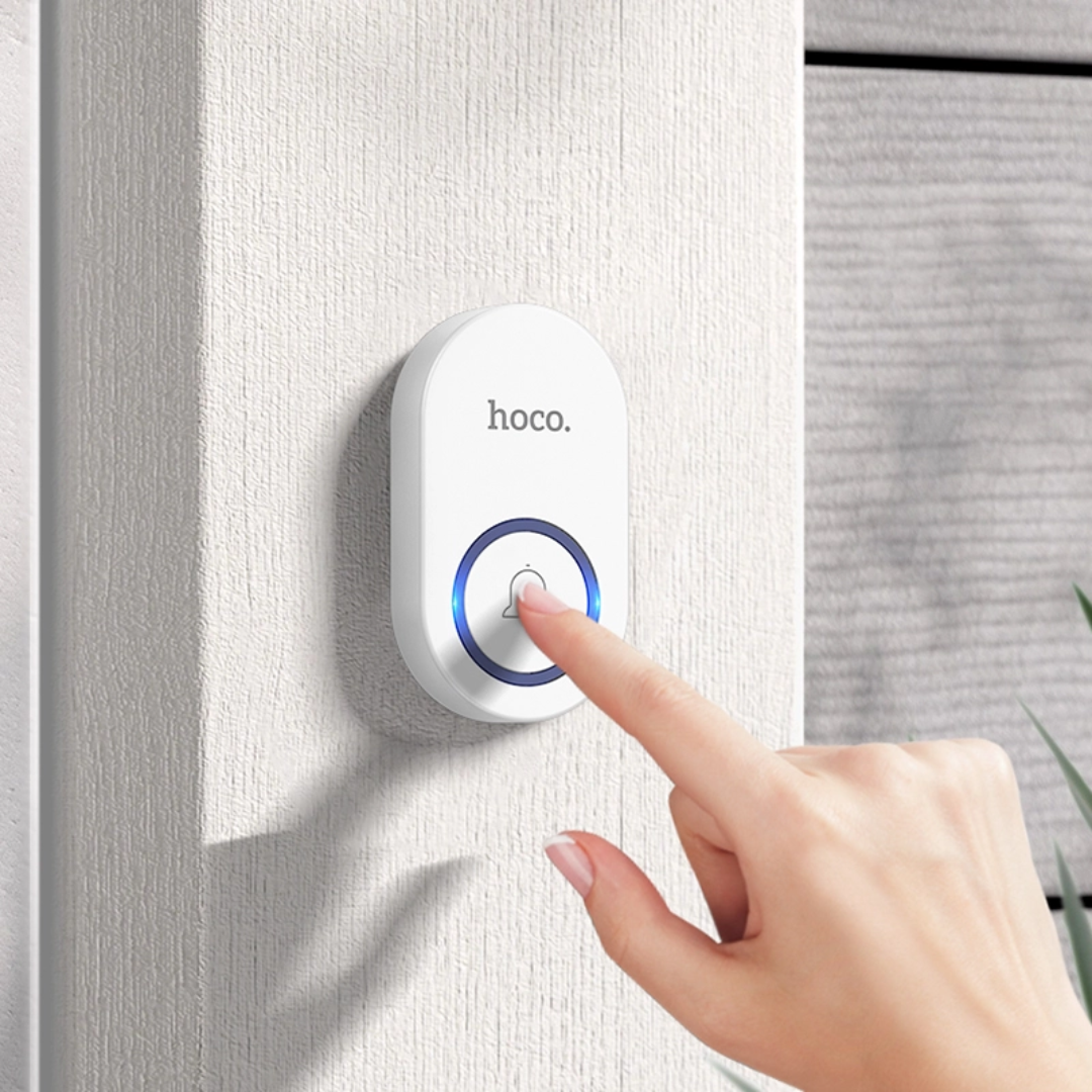 Hoco HI25 Wireless Doorbell | 60 Chimes | 150m Range
